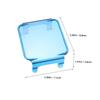 FELTECHELECTR 2pcs Square Car Light Covers Protective Led Cube Covers Lamp for Vehicles view 2