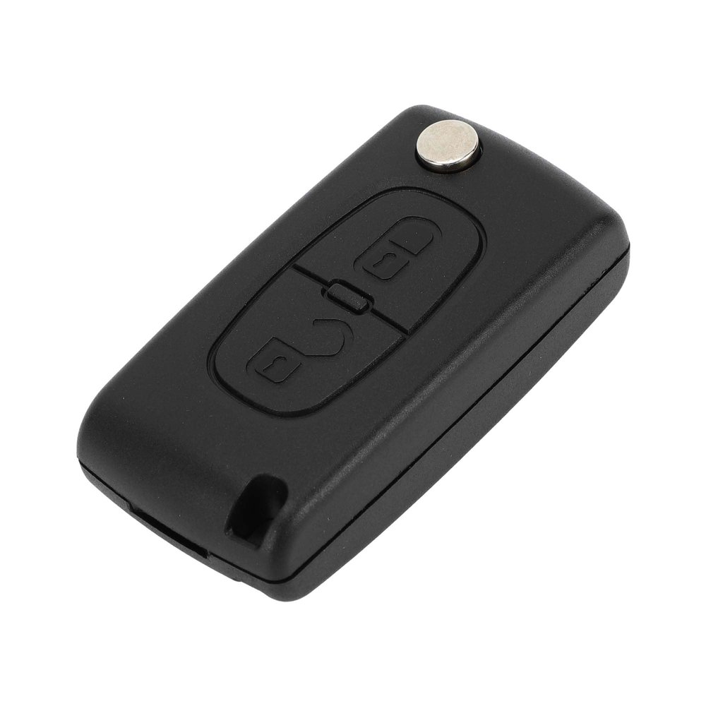 Karlass 2 Button Key Shell Case for Citroen C3 Picasso 2008-2015 Keyless Entry Remote Key Fob Replacement Case