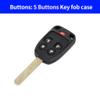 Edinstry 5-Button Key Fob Shell Case for Honda Odyssey (2011-2013) Keyless Entry Remote Replacement, N5F-A04TAA view 3