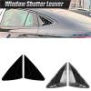 Car Rear Window Side Vent Shutter Compatible with Mercedes Benz GLC Coupe C254 GLC300 GLC400 2024 2025 Louver Cover Sticker Body Kits Tuning(Glossy Black) view 3