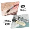Levemolo 2pcs Stainless Steel Ice Scraper Multifunctional Deicing Shovel for Refrigerator Kitchen Use Durable Frost Removal Tool Lightweight Easy to Store view 4