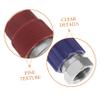 GRIRIW 4pcs Conversion Adapter Kit Pressure Fittings for Car Air Conditioner Retrofit Leak-Resistant Connectors SAE Thread view 3