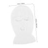 PartyKindom 2pcs Full Coverage Ski Masks for Adults Windproof Warm Hooded Masks for Outdoor Sports Comfortable Knitting Face Cover for Skiing Snowboarding and Riding Multi view 2