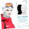 PartyKindom 2pcs Full Coverage Ski Masks for Adults Windproof Warm Hooded Masks for Outdoor Sports Comfortable Knitting Face Cover for Skiing Snowboarding and Riding Multi view 3