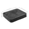 PVC Truck Brake Clutch Pedal Pad Cover, Anti Slip Replacement Black view 2