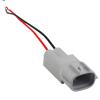 FTOMIKA Cars Connectors 1/5/10/20 Sets 2 Pin 90980-11168 Auto Wire Harness Plug 7283-7526-30 for Connector 1JZ 2JZ 1UZ 3UZ(2p Male,1 Set) view 1