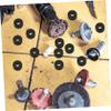 PRETYZOOM Motorcycle Rear Sleeve Bushing 10pcs Electric Vehicle Shock Absorber Bushing Rear Buffer Cushion Ring for Terr view 4