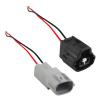FTOMIKA Cars Connectors 1/5/10/20 Sets 2 Pin 90980-11168 Auto Wire Harness Plug 7283-7526-30 for Connector 1JZ 2JZ 1UZ 3UZ(2p Male Female A,1 Set) view 1