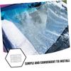 BIUDECO 2pcs Reflective Blackout Window Film for Privacy Thermal Insulation Double-Sided Aluminum Foil Window Tint for Cars and Rooftops Easy Installation and Heat view 4