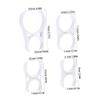 KICHOUSE 8pcs Heavy Duty Double Water Purifier Clamps Secure and Easy Install Pipe Clips for Water Compatible Plastic Construction view 2