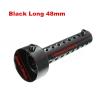 Wuyangcun Motorcycle Exhaust Muffler Silencer Universal Iron Removable Sound Reducer (Black,Long-48mm) view 2