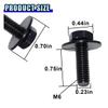 DUSCOKE 20PCS M6-1.0 x 24mm Hex Head SEMS Bolts - Automotive Body Bolts Screws Fastener Kit for Car Bumpers Fenders Splash Shield Under Cover Hood, M6-1.0 Bolt with 17.8mm Washer (20PCS) view 2