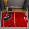 Genuine Carbon Fiber Cover Trim Car Interior Trim Compatible with Toyota Camry 2007-2011 Accessories Red (Red 19) view 4