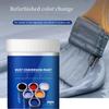 TTCHANG Weatherproof Rust Converter Paint for Metal, Rust Conversion Paint for Metal, Multifunctional Water-Based Metallic Agent, 4-in-1 Rust Conversion Paint Rust Remover, for Various Metals,Blue view 2