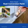 TTCHANG Weatherproof Rust Converter Paint for Metal, Rust Conversion Paint for Metal, Multifunctional Water-Based Metallic Agent, 4-in-1 Rust Conversion Paint Rust Remover, for Various Metals,Blue view 4