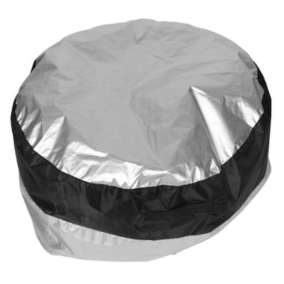 Unomor Tire Cover Outdoor Polyester Trailer Wheel Protector Water Resistant Uv Protection for Car Rv Truck