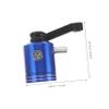 JECOMPRIS Hydraulic Brake Reservoir Tank Motorcycle Oil Tank Aluminum Alloy Reservoir Cup Easy Install view 2