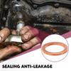 ASUBHA 10PCS Oil Drain Plug Gasket, Oil Plug Crush Washer, 14mm Copper Vehicle Engine Crush Washer, Automotive Replacement Accessories Sealing Gaskets Compatible with OEM PN Part 007603-014106 view 3