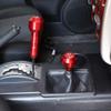 MAODOK Car Replacement Gear Head Accessories Fit for Toyota FJ Cruiser 2007-2021,Aluminum Alloy Center Console Shifter Knob Stick Head Lever Cover Trim (Red) view 3