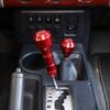 MAODOK Car Replacement Gear Head Accessories Fit for Toyota FJ Cruiser 2007-2021,Aluminum Alloy Center Console Shifter Knob Stick Head Lever Cover Trim (Red) view 4