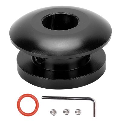 Kodrily Shift Boot Retainer, Metal Shift Boot Collar Upgrade, Universal Manual Shifter Boot Cover, Shifter Shifting Head Buckle Stopper with Screws Wrench for Cars Interior, 0.47in