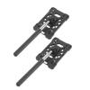 Abaodam 2pcs Black Vinyl RFID Card Holder for Parking Toll Access Control Stick Car Garage Aid Extendable Badge Retriever view 1