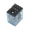 MY4NJ Mini Power Relay 4NO 4NC 14 Pins AC/DC 12V 24V 36V 48V 110V 220V 380V Coil with DIN Rail Mounting Socket for General Purpose Applications (110V-AC) view 1