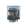 MY4NJ Mini Power Relay 4NO 4NC 14 Pins AC/DC 12V 24V 36V 48V 110V 220V 380V Coil with DIN Rail Mounting Socket for General Purpose Applications (110V-AC) view 3