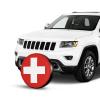 15 inch Swiss Flag Print Spare Tire Cover - Universal Tire Protector Fit for Trailer RV Truck SUV Camper Wheel 14"-17" view 4