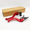 Front Brake Clutch Lever for Yamaha YZF-R3 YZF-R25 MT03 MT25 Rod Aluminum Adjustable Lever YZFR3 MT03 2024 CNC Motorcycle Accessories (Red_Matte) view 1