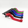 Front Brake Clutch Lever for Yamaha YZF-R3 YZF-R25 MT03 MT25 Rod Aluminum Adjustable Lever YZFR3 MT03 2024 CNC Motorcycle Accessories (Red_Matte) view 3