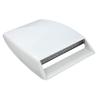 HEALEEP Car Hood Vent Scoop Air Flow Intake Grille Cover White Decorative Car Hood Vent Sticker Easy Installation Diy for All Vehicles view 1