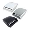 HEALEEP Car Hood Vent Scoop Air Flow Intake Grille Cover White Decorative Car Hood Vent Sticker Easy Installation Diy for All Vehicles view 4