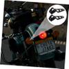 FELTECHELECTR 2Pcs Motorcycle Fork Mount Brackets Front Headlight Holder Compatible with Various Models Precision Crafted Light Mount for Enhanced Night Visibility and Secure Fit view 4