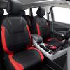 ZBJJOJML Car Seat Cover for Toyota Corolla Hatchback XII (E210) 2018-2023 2024 2025, 9 Pcs Seat Covers Full Set Waterproof Breathable Seat Protector Interior Accessories,Red view 2