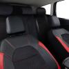ZBJJOJML Car Seat Cover for Toyota Corolla Hatchback XII (E210) 2018-2023 2024 2025, 9 Pcs Seat Covers Full Set Waterproof Breathable Seat Protector Interior Accessories,Red view 4