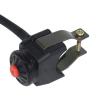 LCCBMMD Motorcycle Repair Parts Universal 7/8" Motorcycle Handlebar Mount Horn Switch Start Button Wire Harness for for for Durable view 1