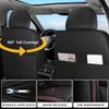 QUFEI Front Seat Covers for Lexus GS 450h 2007-2013,Leather Car Seat Cover,Soft Seat Cushion Covers with Airbag,Waterproof Automobile Seat Protectors for GS 450h(Black Red,Deluxe) view 3