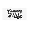 Camping Life License Plate 612 Inch Aluminium Car Front License Plate Novelty Metal Vanity Tag Car Front Tag view 1