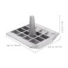 SOLUSTRE Reflective Road Pavement Marker Safety for Driveways Parking Lots and Garages High Visibility Reflector Attention-Grabbing Design for Enhanced Nighttime Awareness view 2