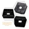Zerodeko 2pcs 4 Inch RV Bumper End Caps Square Trailer Bumper Plugs Sewer Caps for Camper and RV Travel Trailers view 3