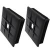 Alipis 2pcs Rv Bumper End Caps Durable Bumper Covers for Trailer Camper Easy Install Venting Lightweight Reliable for Concealing Sewer Hoses view 1