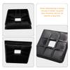 Alipis 2pcs Rv Bumper End Caps Durable Bumper Covers for Trailer Camper Easy Install Venting Lightweight Reliable for Concealing Sewer Hoses view 4
