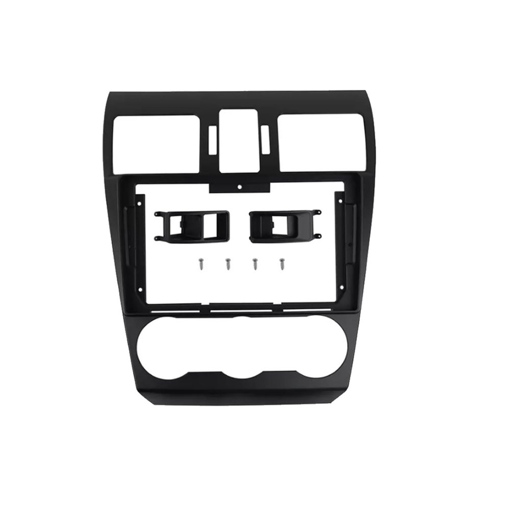 Fmomomo Radio Frame Fascia Autoradio 9 Inch Radio Fit for Subaru Fit for Impreza XV Fit for Crosstrek WRX Stereo Player Panel Mount Kit Frame Installation kit