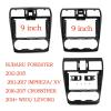 Fmomomo Radio Frame Fascia Autoradio 9 Inch Radio Fit for Subaru Fit for Impreza XV Fit for Crosstrek WRX Stereo Player Panel Mount Kit Frame Installation kit view 2