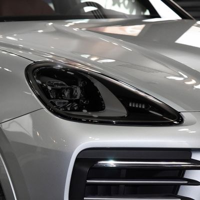 Car Headlight Protection Film Smoke Black Transparent TPU Protective Stickerfor Porsche Cayenne 2019 2020 2011-On 958
