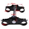 70/100-19 Dirt Bike Front Wheel Tire and Rim 28" Upside Down Front Fork Triple Tree Brake Caliper Master Disc Brake Rotor 15mm Wheel Rim Axle for Razor Trail Pit Pro Bike Offroad Motorcycle Motocross view 4