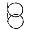 MUELODSIC 2pcs Motorcycle Clutch Cable Repair Kit ATV Accessory for Dirt Bike Clutch Lever Cable Throttle Replacement view 1
