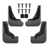EAQPA Set of 4 Mudguards Compatible with VW Tiguan L Pro R Line Splash Guards Fenders Mudflap Mud Flaps Guards Front Rear Car Accessories 2024-2025 view 1