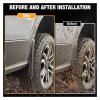 EAQPA Set of 4 Mudguards Compatible with VW Tiguan L Pro R Line Splash Guards Fenders Mudflap Mud Flaps Guards Front Rear Car Accessories 2024-2025 view 3